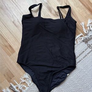 summersalt The RippleRib Square Neck One-Piece